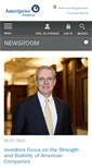 Mobile Screenshot of newsroom.ameriprise.com